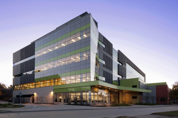 The   Environment 3 Building (EV3), at the University of Waterloo, where the summer institute will be held.