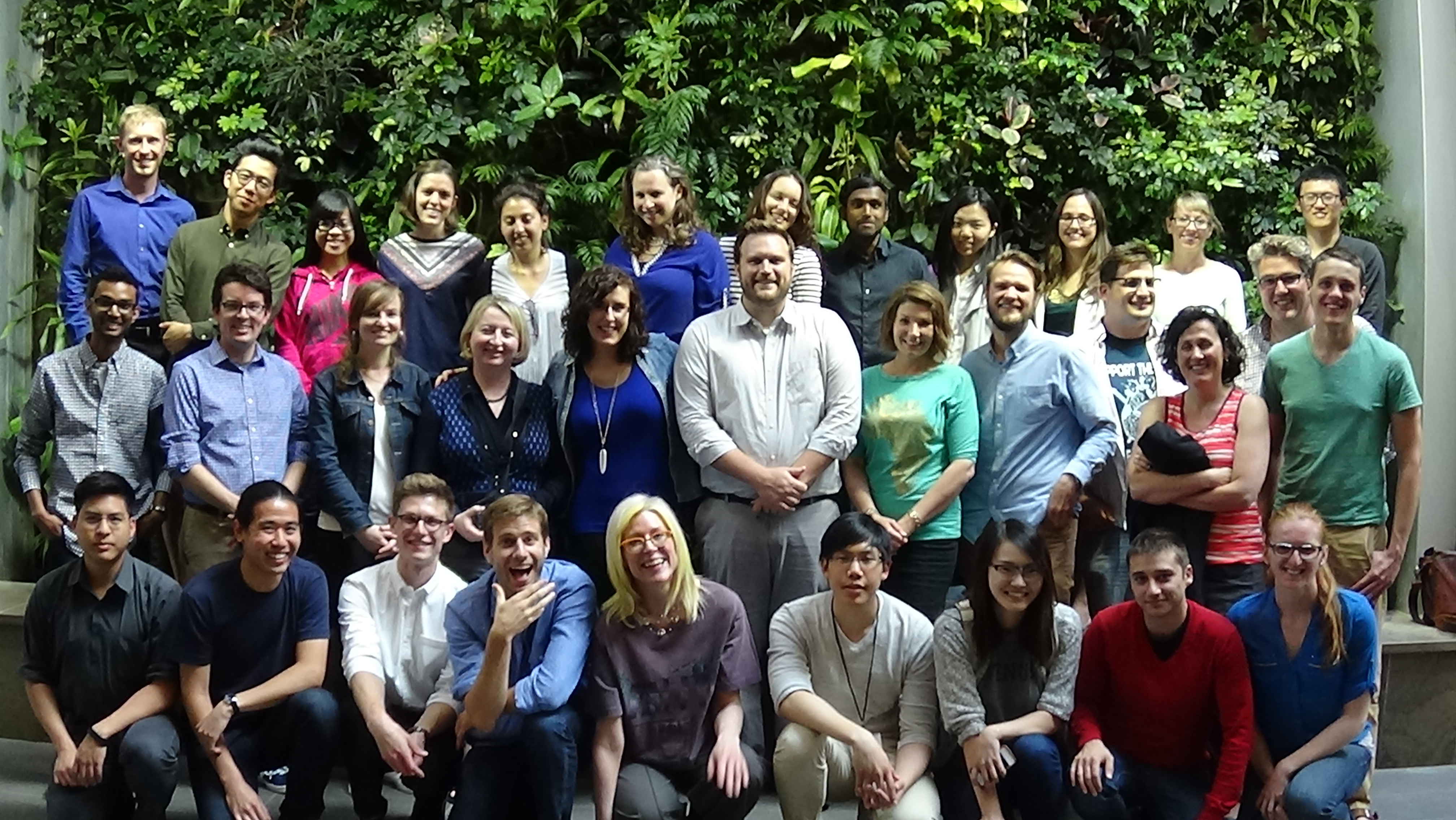 2015 Geothink Summer Institute students, faculty and staff after the conference concludes.